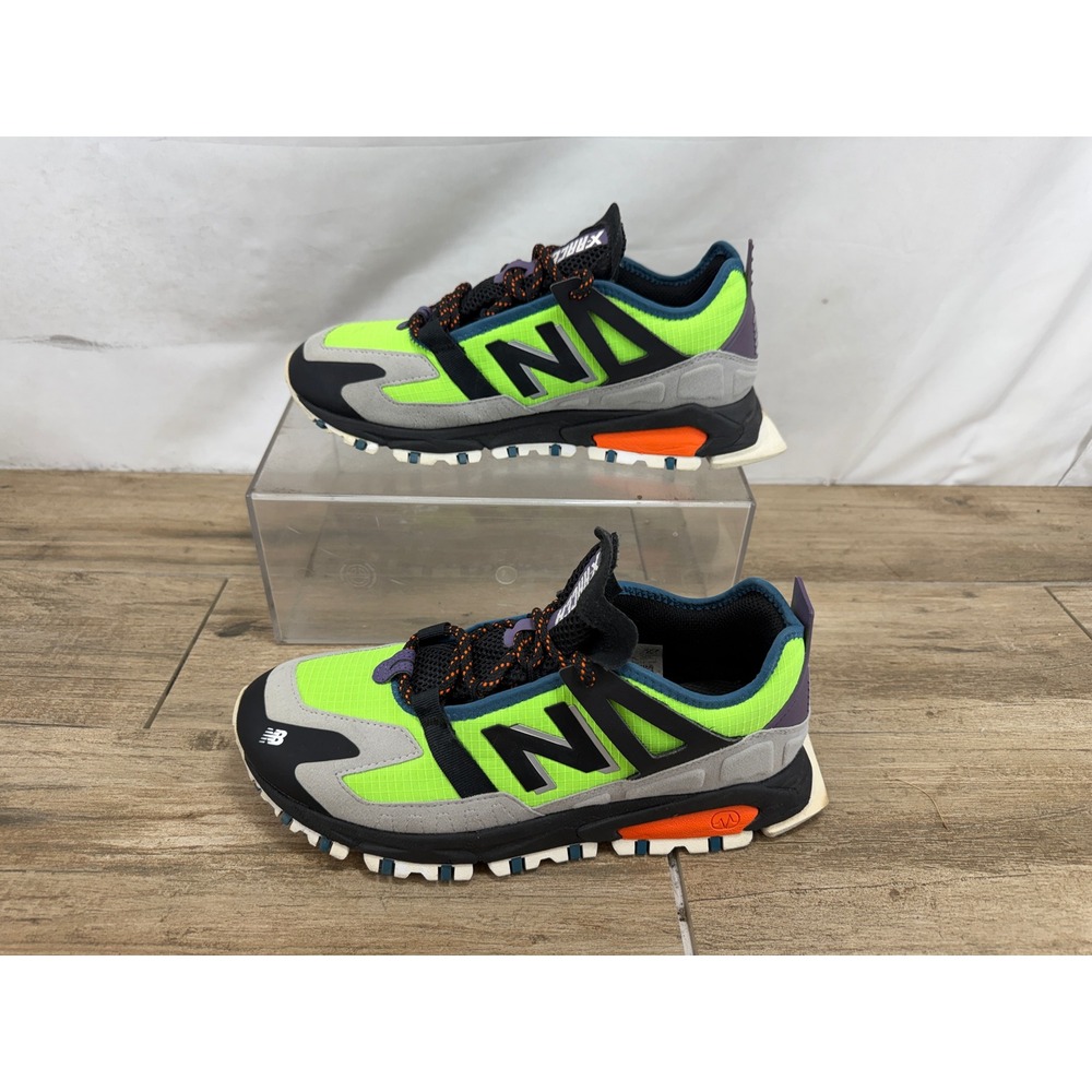 New Balance X-Racer Trail Energy Lime Black MSXRCTCC Mens 9 Sneakers - Picture 2 of 8
